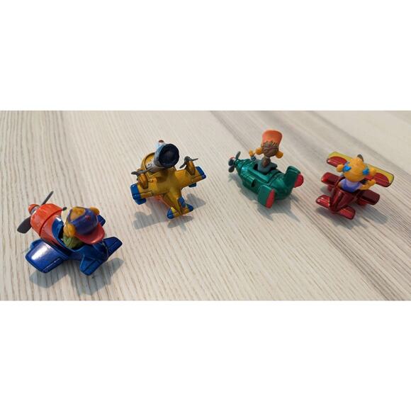 Vtg 1989 McDonalds Tale Spin Die Cast Happy Meal Toys Complete Set +3 Tail Spin - Picture 8 of 11